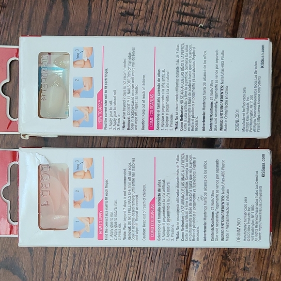 Set of Kiss Glitter Ready to Wear Nails - Picture 4 of 4